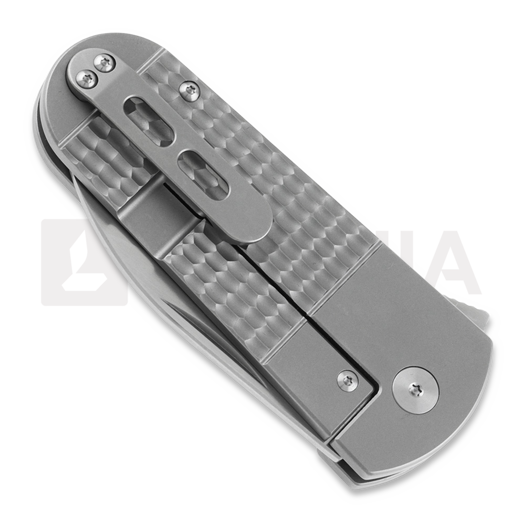 Finch Buffalo Tooth Titanium folding knife BT800