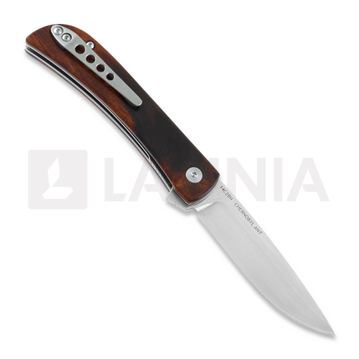 Finch Chernobyl Ant Ironwood folding knife CA211