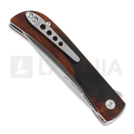 Finch Chernobyl Ant Ironwood folding knife CA211