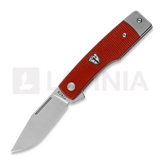 Finch Hatfield Canyon Red Micarta 접이식 나이프 HT404