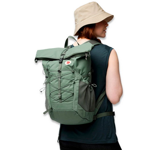 Fjällräven Abisko Hike Foldsack, patina green