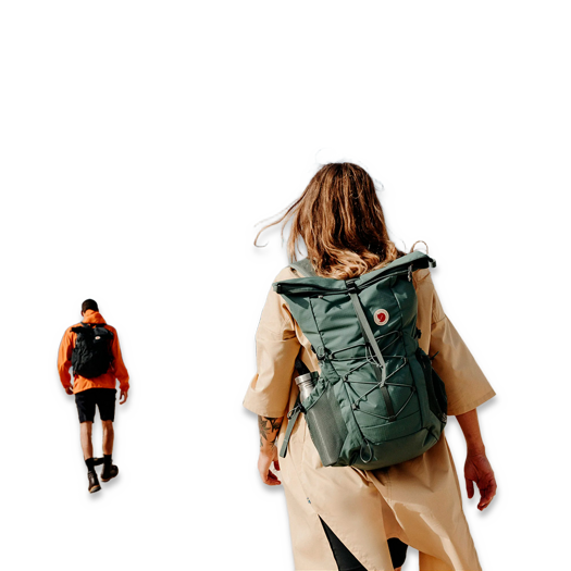 Fjällräven Abisko Hike Foldsack, patina green