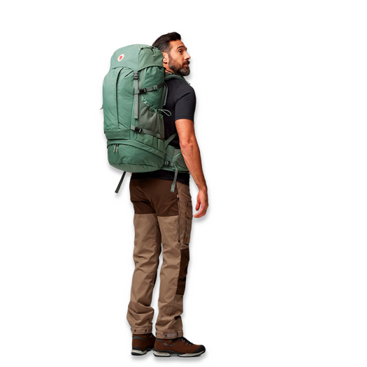 Zaino Fj&auml;llr&auml;ven Abisko Trek 48, M/L, black