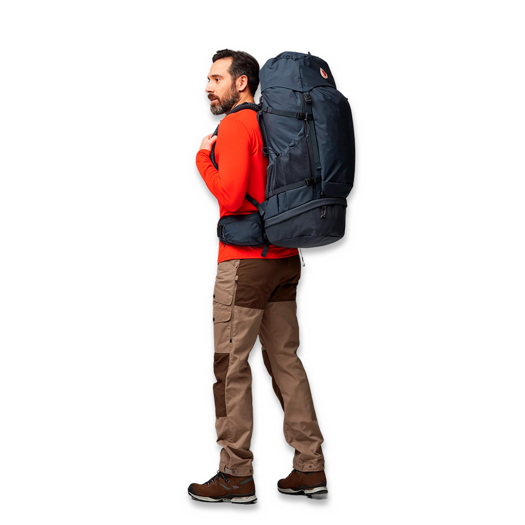 Fj&auml;llr&auml;ven Abisko Trek 65 backpack, S/M, black