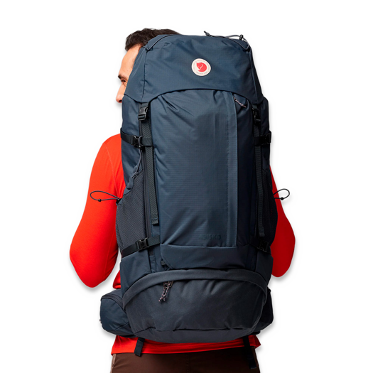 Fj&auml;llr&auml;ven Abisko Trek 65 backpack, S/M, black