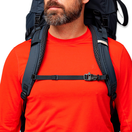 Fj&auml;llr&auml;ven Abisko Trek 65 backpack, S/M, black