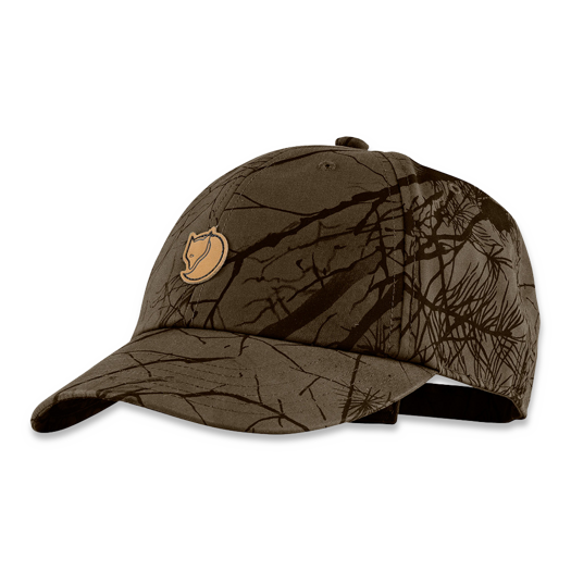 Nokkmüts Fjällräven Lappland Camo Cap, dark olive camo