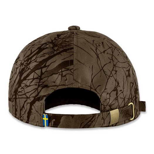 Fj&auml;llr&auml;ven Lappland Camo Cap כובע מצחייה, dark olive camo