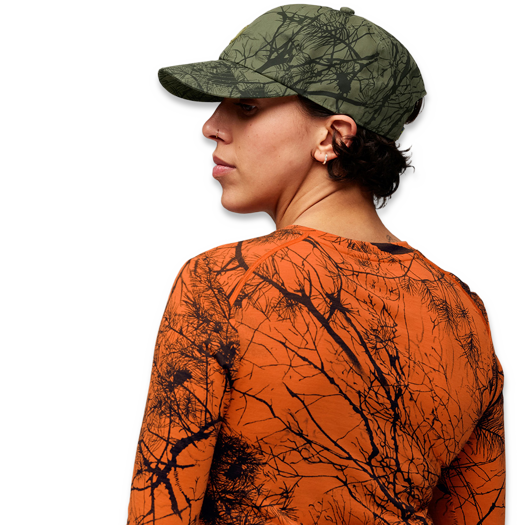 Fj&auml;llr&auml;ven Lappland Camo Cap kapa, green camo