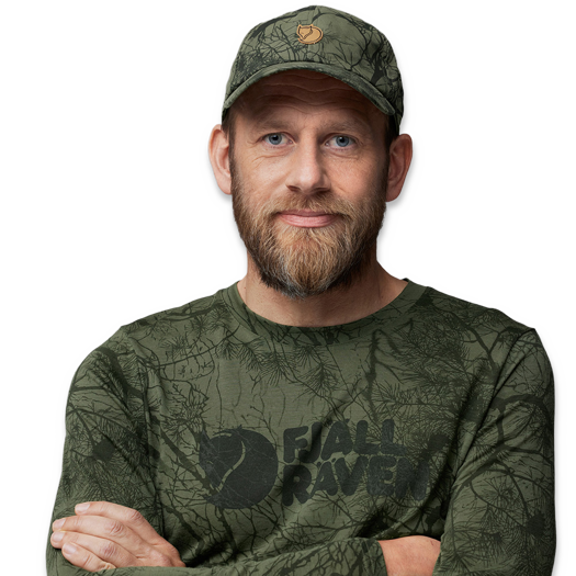 Gorra Fj&auml;llr&auml;ven Lappland Camo Cap, green camo, S/M