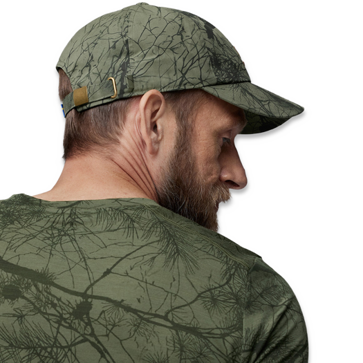 Gorra Fj&auml;llr&auml;ven Lappland Camo Cap, green camo, S/M