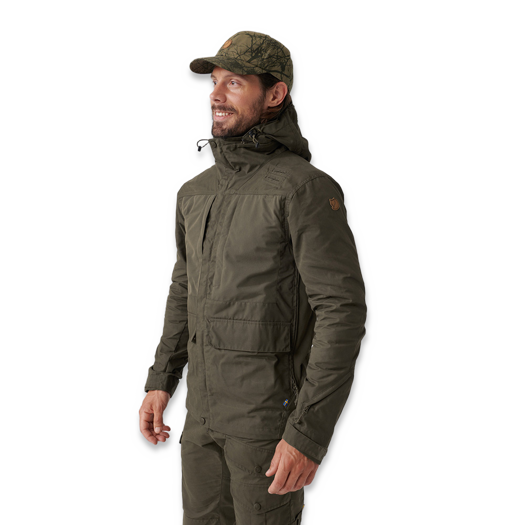 Fj&auml;llr&auml;ven Lappland Hybrid Jacket M, dark olive