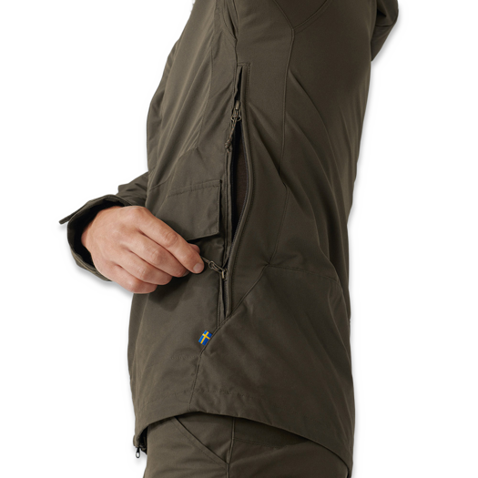 Fj&auml;llr&auml;ven Lappland Hybrid Jacket M, dark olive