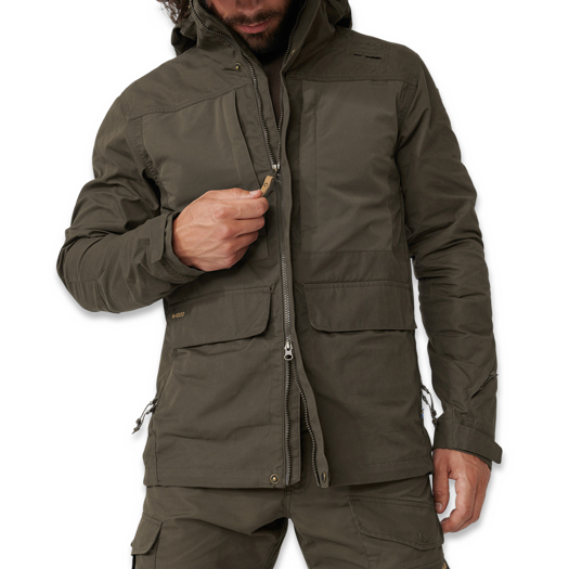 Fj&auml;llr&auml;ven Lappland Hybrid Jacket M, dark olive