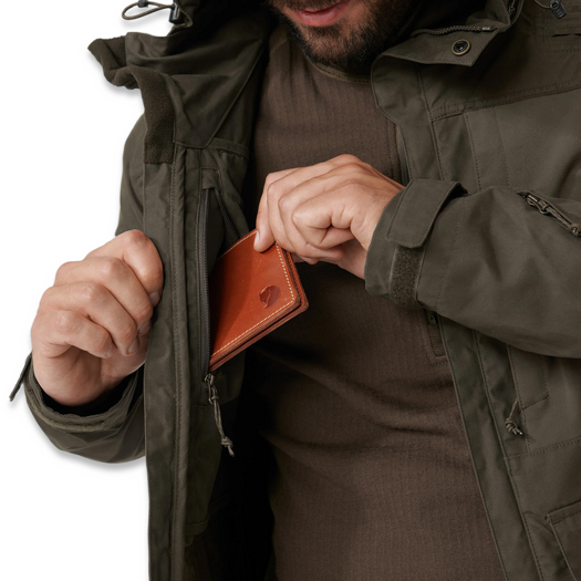 Fj&auml;llr&auml;ven Lappland Hybrid Jacket M, dark olive
