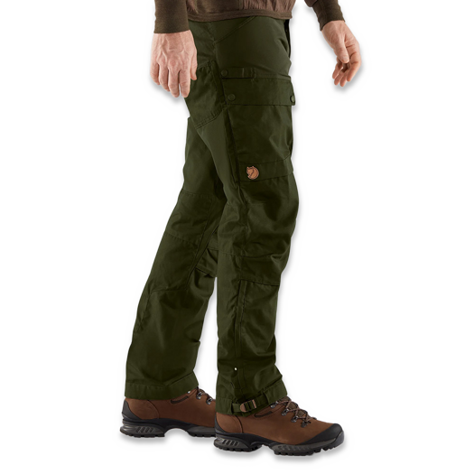 Fjällräven Lappland Hybrid housut M, dark olive