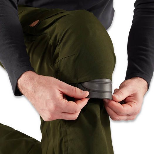 Fjällräven Lappland Hybrid Trousers M, dark olive