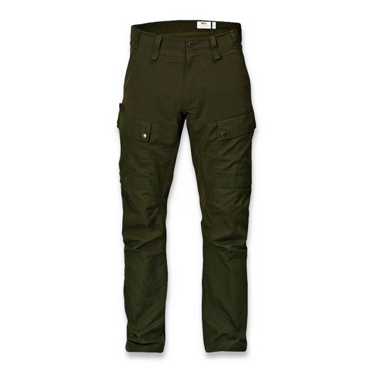 Fj&auml;llr&auml;ven Lappland Hybrid Trousers M, deep forest