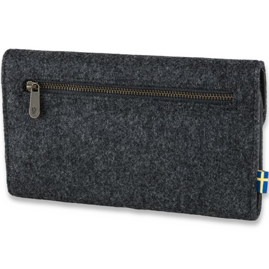 Fj&auml;llr&auml;ven Norrv&aring;ge Travel Wallet, grey