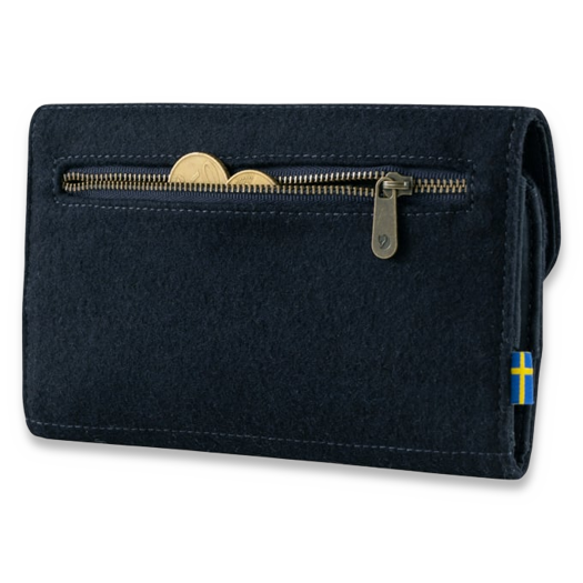 Fj&auml;llr&auml;ven Norrv&aring;ge Travel Wallet, grey