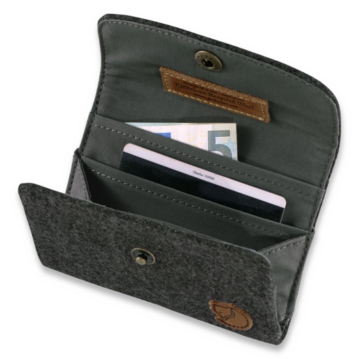 Fj&auml;llr&auml;ven Norrv&aring;ge Wallet, grey