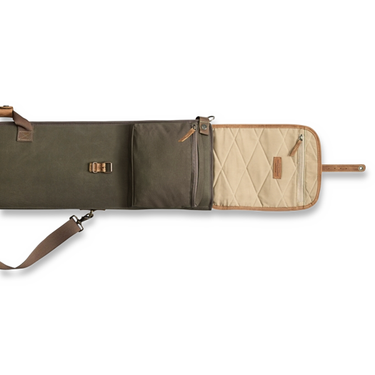Ieroču soma Fj&auml;llr&auml;ven Shotgun Case, dark olive