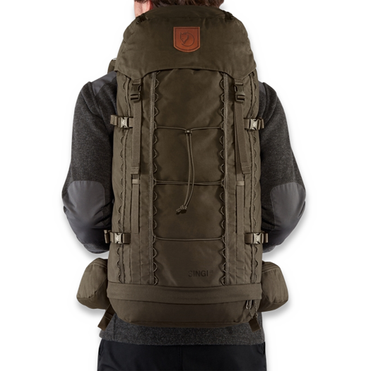 Fj&auml;llr&auml;ven Singi 48 naprtnjača, dark olive