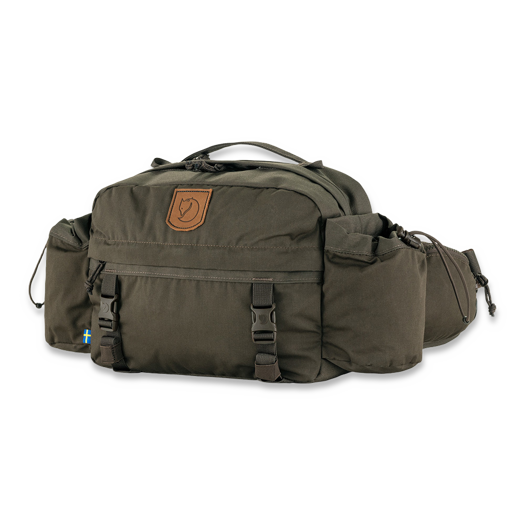 Fj&auml;llr&auml;ven Singi Hip Pack 10, dark olive