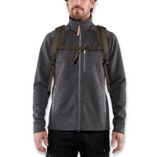 Fjällräven Singi Stubben backpack, dark olive