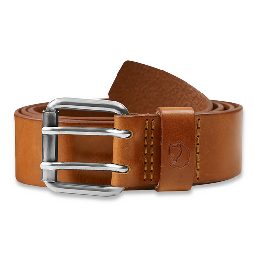 Fjällräven Singi Two-pin Belt, leather cognac