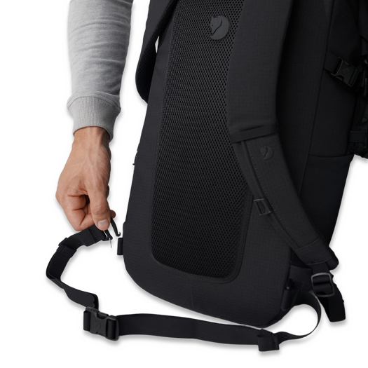 Fjällräven Ulvö Rolltop 30 reppu, black