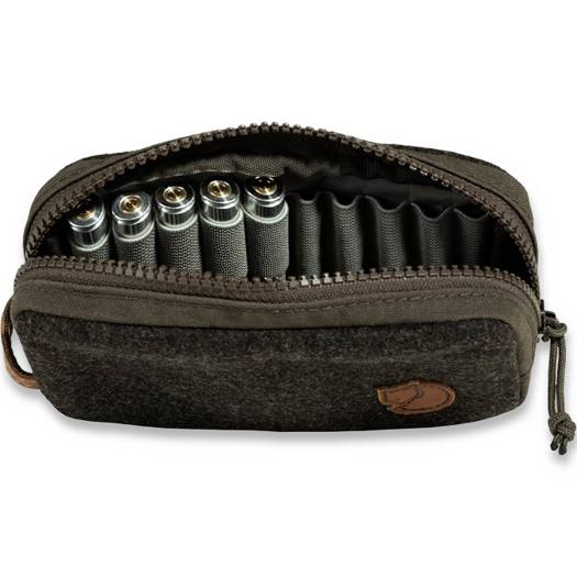Fjällräven Värmland 20 bullet pouch, dark olive-brown