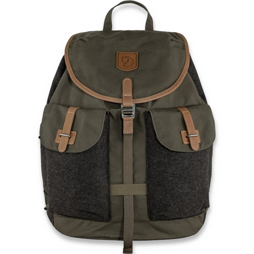 Fjällräven Värmland Rucksack תרמיל גב, dark olive-brown