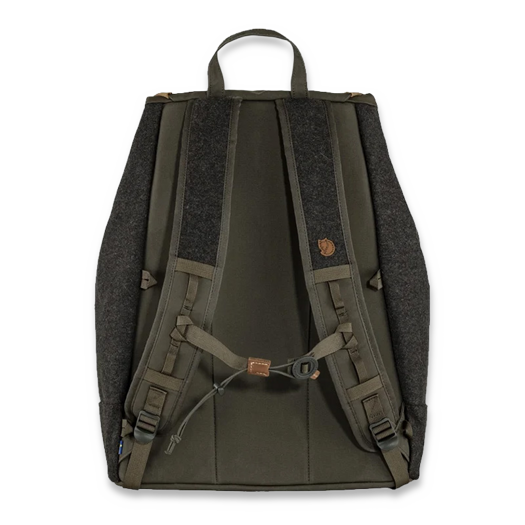 Fj&auml;llr&auml;ven V&auml;rmland Rucksack rygs&aelig;k, dark olive-brown