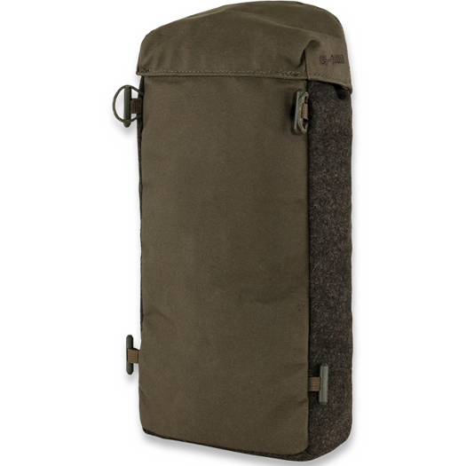 Fj&auml;llr&auml;ven V&auml;rmland Wool Side Pocket, dark olive-brown