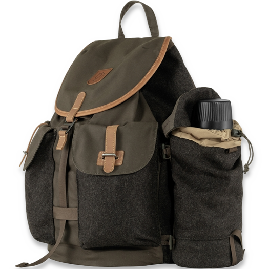 Fj&auml;llr&auml;ven V&auml;rmland Wool Side Pocket, dark olive-brown