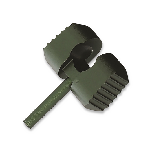 Flytanium Aluminum Ball Cage Lock for Spyderco Manix 2 - Dark Green