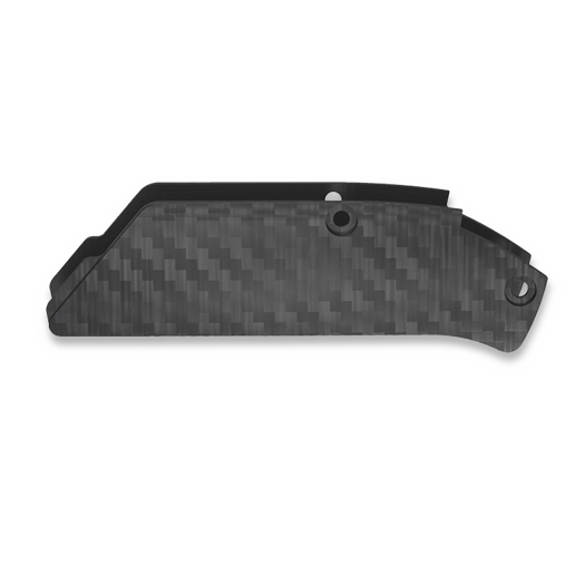 Handle scales Flytanium Arcade Carbon Fiber Inlay Set - Basket Weave