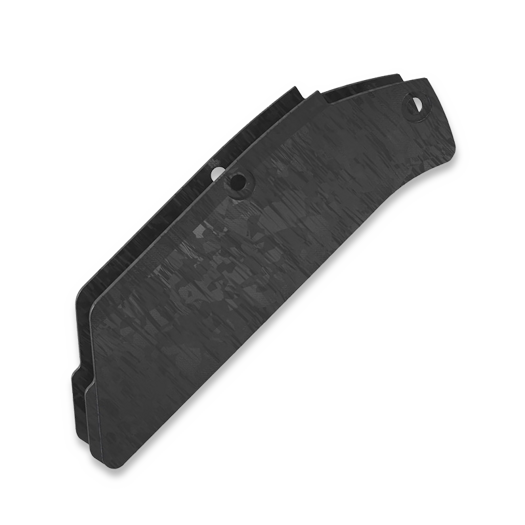 Handle scales Flytanium Arcade Carbon Fiber Inlay Set - Shredded
