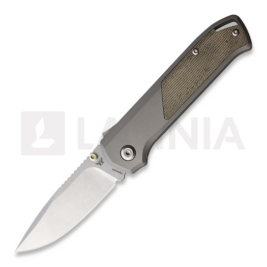Nóż składany Flytanium Arcade - Gunmetal Micarta - Stonewash