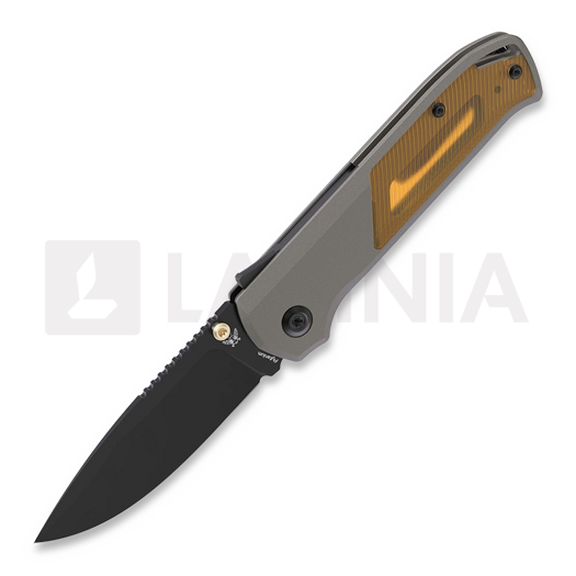Flytanium Arcade - Gunmetal Ultem - Black DLC foldekniv