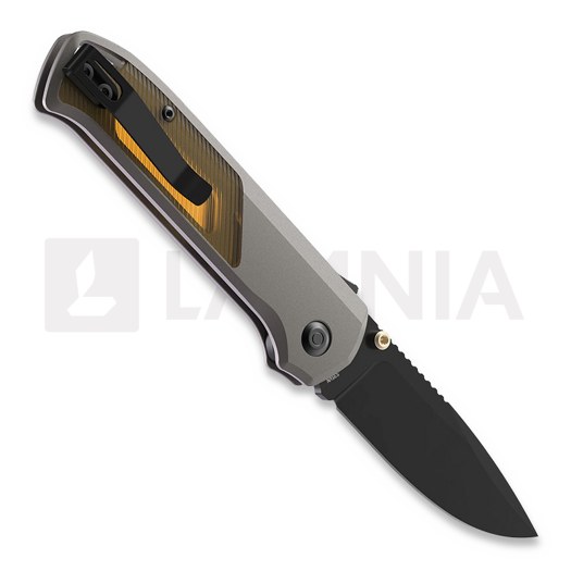 Flytanium Arcade - Gunmetal Ultem - Black DLC sulankstomas peilis