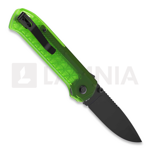 Flytanium Arcade Lite - Digital Green - Black DLC folding knife