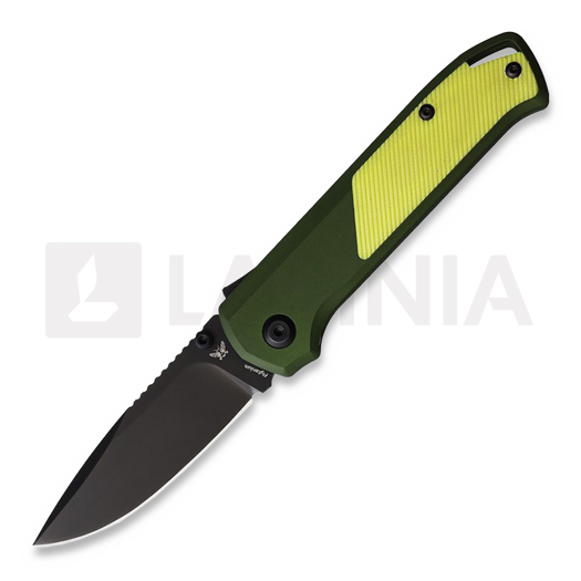 Flytanium Arcade - Olive Drab - Black folding knife