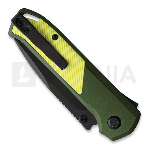 Flytanium Arcade - Olive Drab - Black folding knife