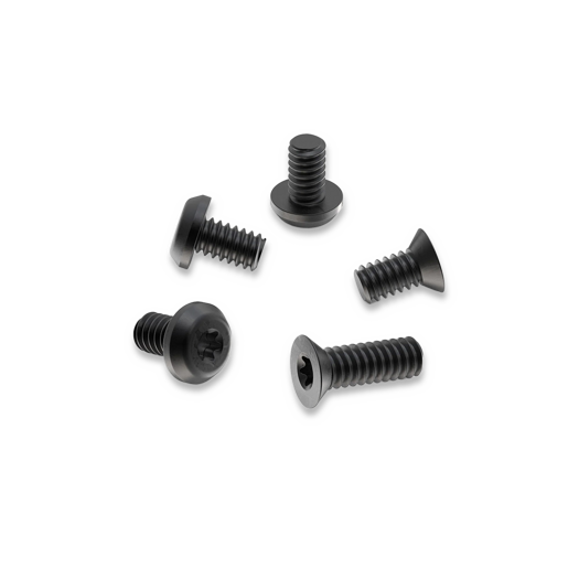 Flytanium Arcade Titanium Body Screw Set - Black