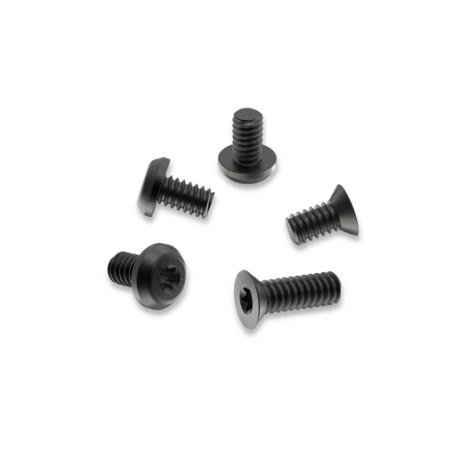 Flytanium Arcade Titanium Body Screw Set - Black