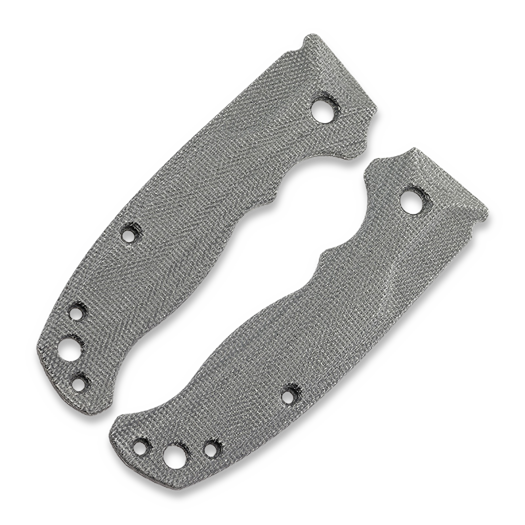 Flytanium Bandwidth Micarta Scales for Demko AD20.5 - Black Canvas