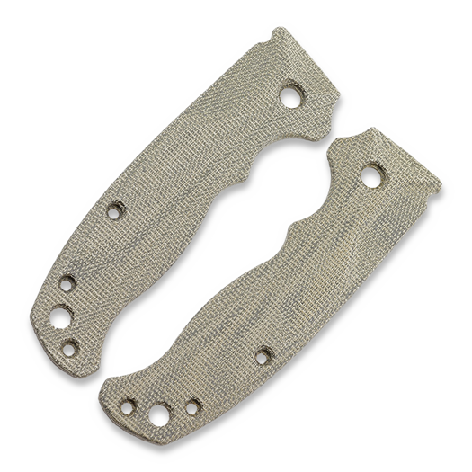 Flytanium Bandwidth Micarta Scales for Demko AD20.5 - Green Canvas