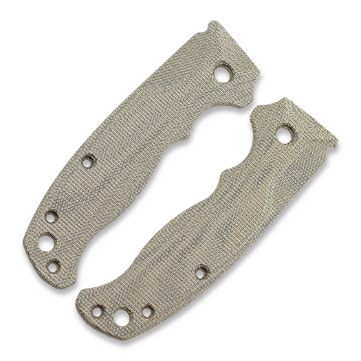 Flytanium Bandwidth Micarta Scales for Demko AD20.5 - Green Canvas